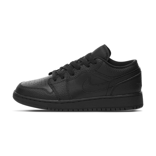 Air Jordan 1 Low GS 'Triple Black' — UK 13.5 | EU 32 | US 1Y — Front View