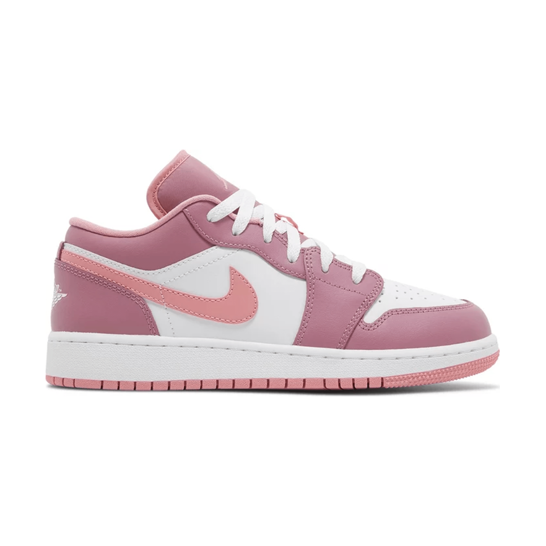 Air Jordan 1 Low GS 'Desert Berry' — UK 13.5 | EU 32 | US 1Y — Side View