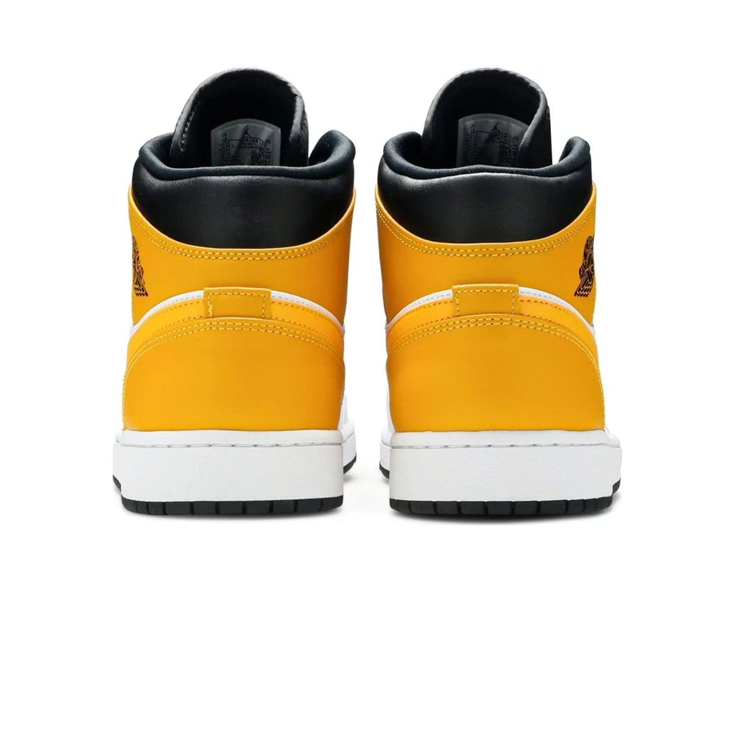 Air Jordan 1 Mid 'University Gold' — UK 3 | EU 35.5 | US 3.5 — Top View