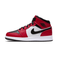 Air Jordan 1 Mid Chicago Black Toe GS — 2 UK | 34 EU — Front View