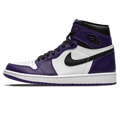Air Jordan 1 Retro High OG 'Court Purple 2.0' — 3 UK | 35.5 EU — Front View