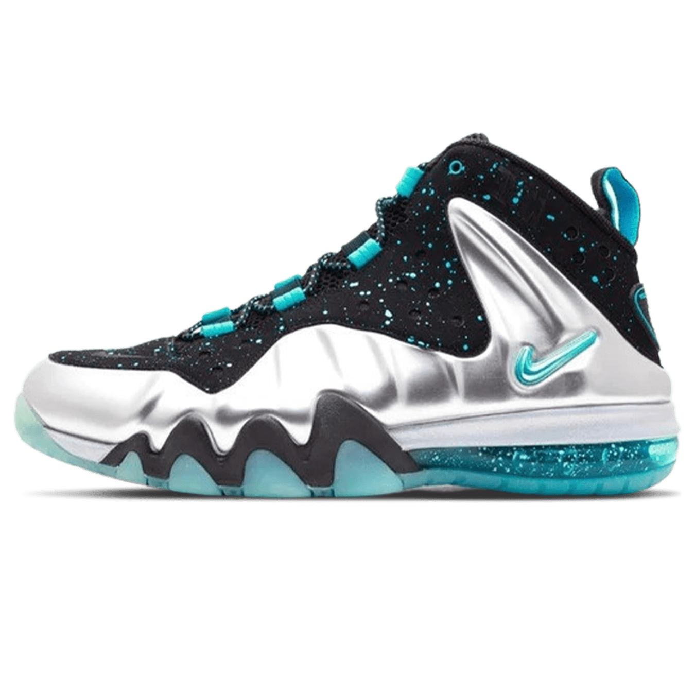 Nike Barkley Posite Max 'Splatter' — UK 3 | EU 35.5 | US 3.5 — Front View