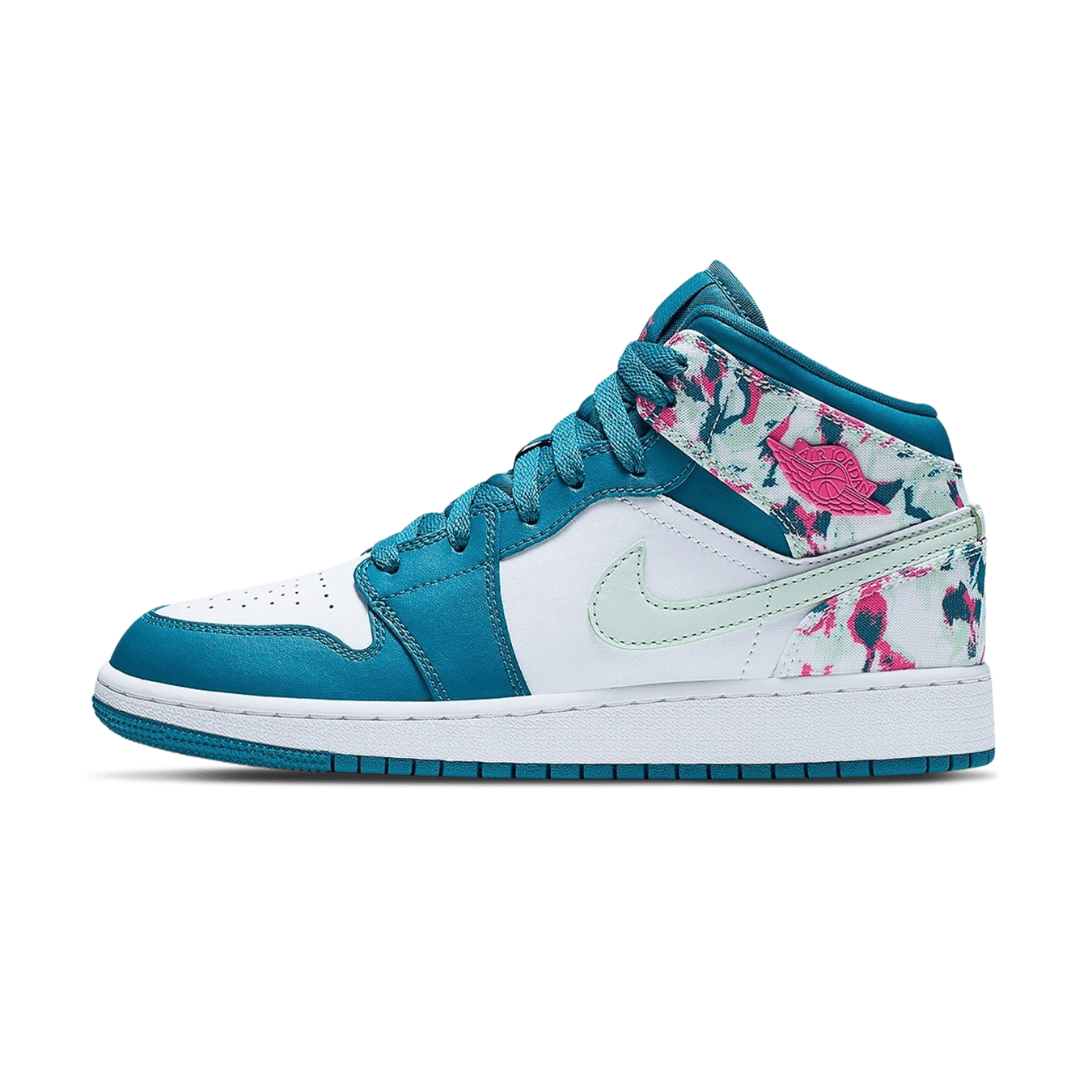Air Jordan 1 Mid GS 'Paint Stroke' — UK 13.5 | EU 32 | US 1Y — Front View