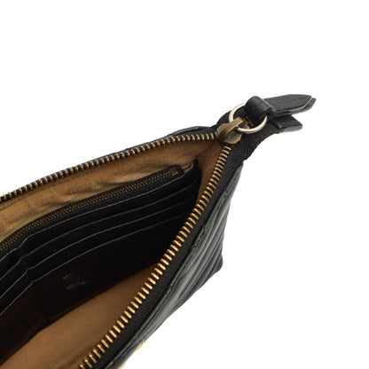 Gucci Cross Body Marmont Mini Chain Bag in Black, Leather — Alternate View 7