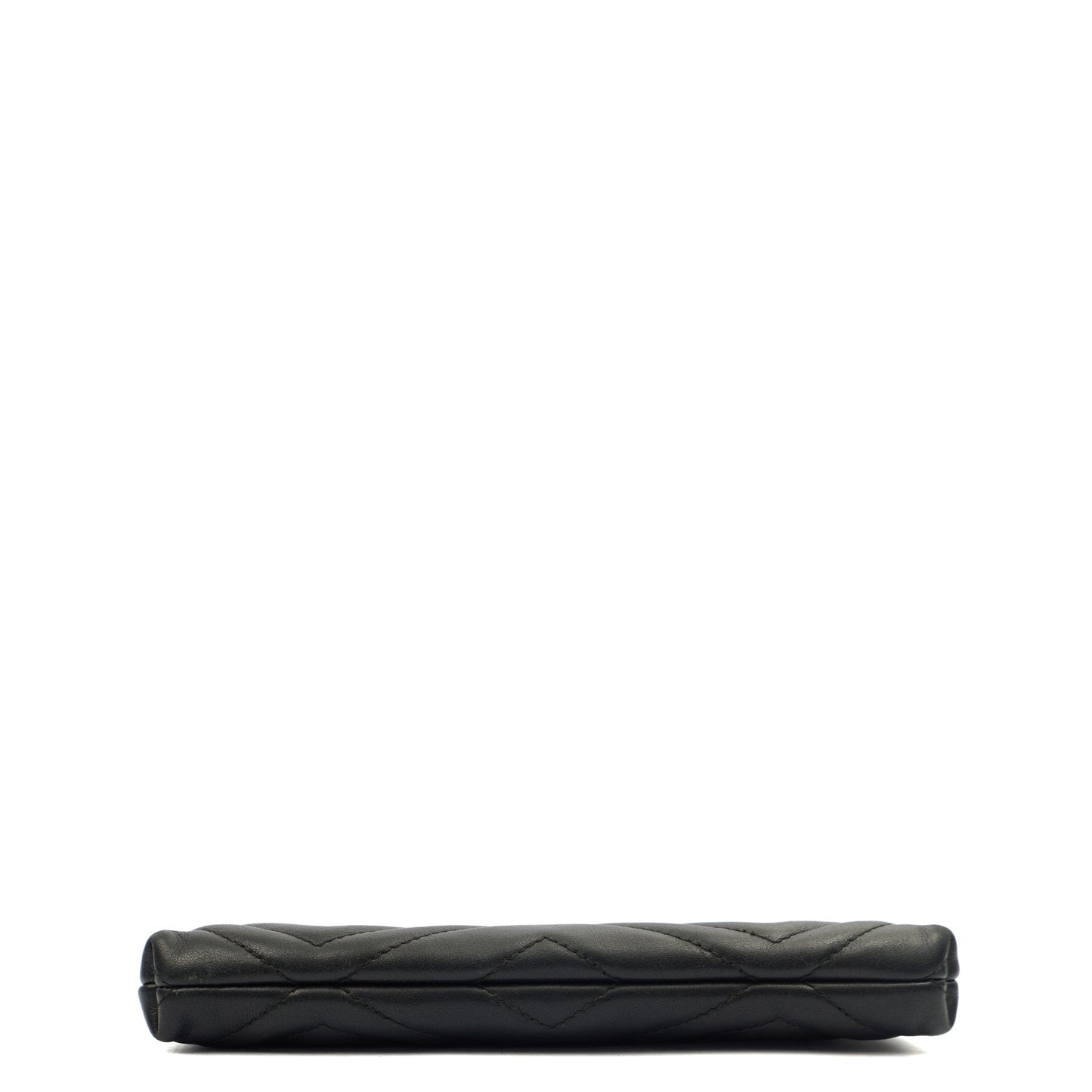 Gucci Cross Body Marmont Mini Chain Bag in Black, Leather — Detail View