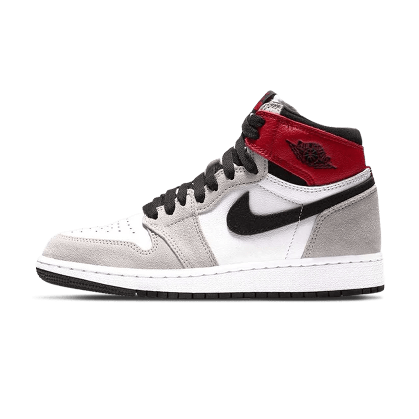 Air Jordan 1 Retro High OG GS 'Smoke Grey' — 2 UK | 34 EU — Front View