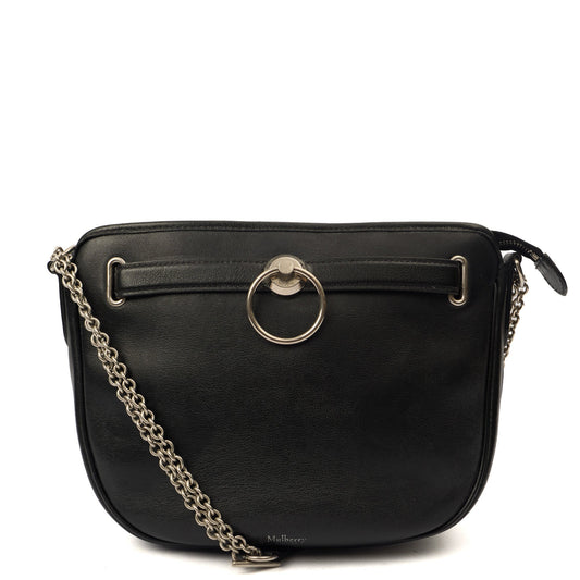 Mulberry Cross Body Brockwell in Black, Leather — Front View