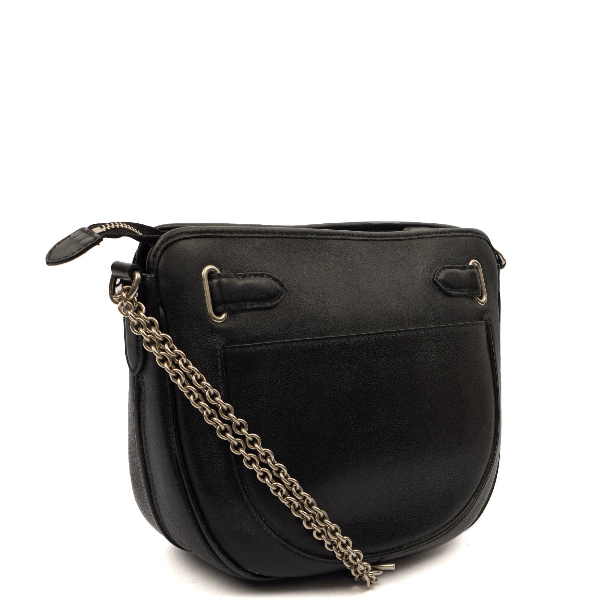 Mulberry Cross Body Brockwell in Black, Leather — Back View
