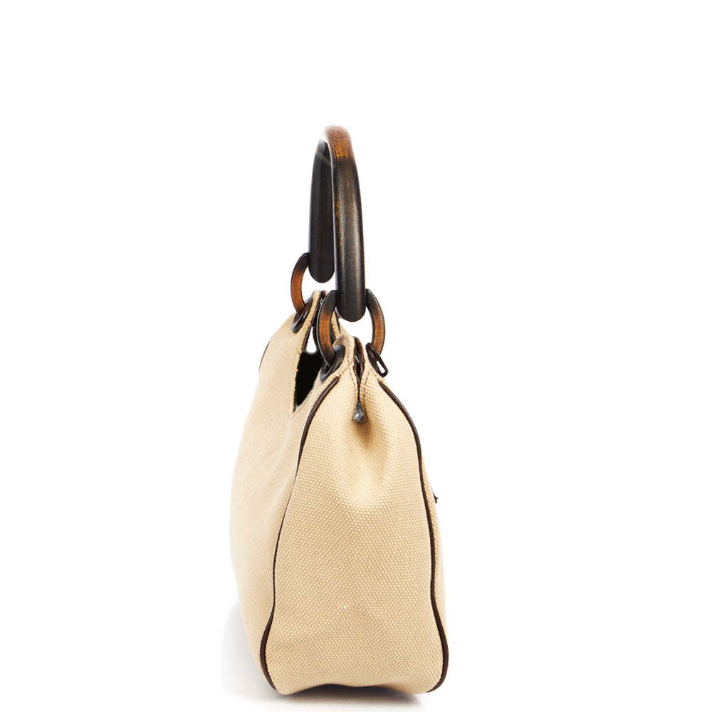 Gucci Shoulder Bag in Neutral, Fabric — Alternate View 15