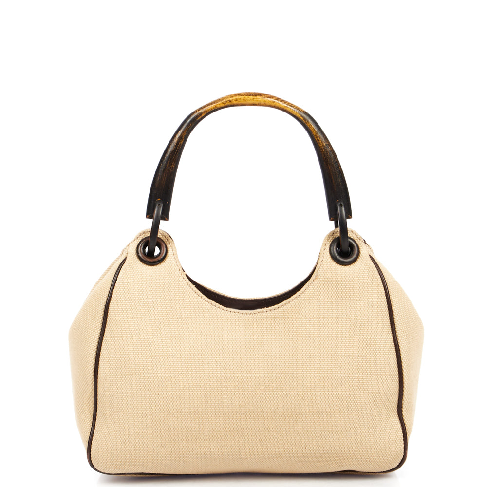 Gucci Shoulder Bag in Neutral, Fabric — Alternate View 16