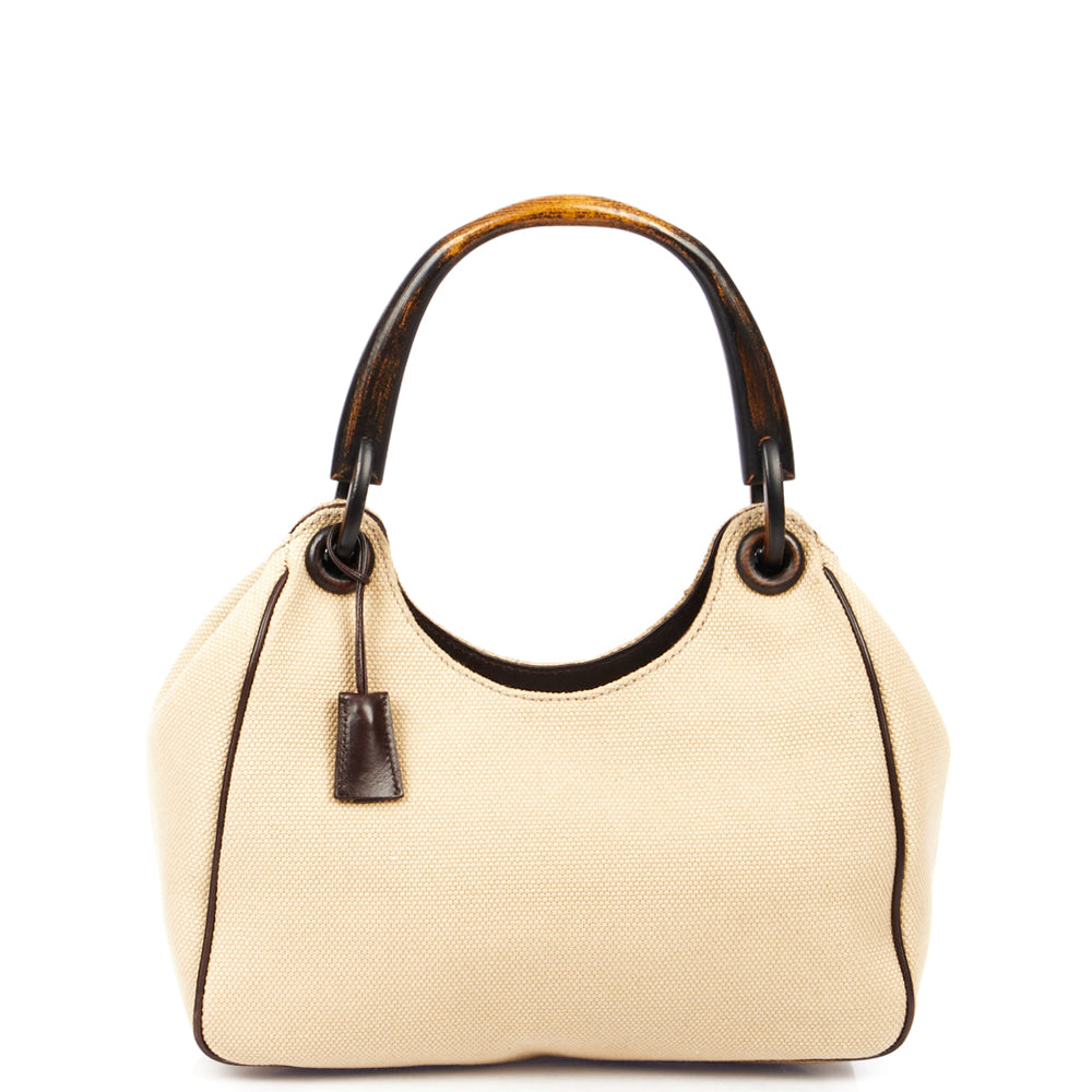 Gucci Shoulder Bag in Neutral, Fabric — Alternate View 13