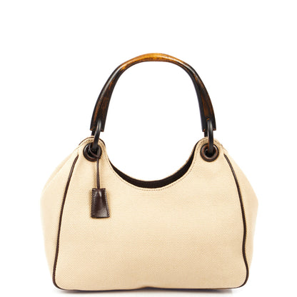 Gucci Shoulder Bag in Neutral, Fabric — Alternate View 13