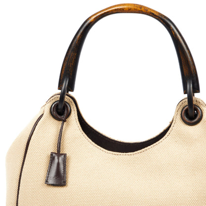 Gucci Shoulder Bag in Neutral, Fabric — Alternate View 18