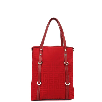 Givenchy Tote Shoulder Bag in Red, Fabric — Alternate View 17