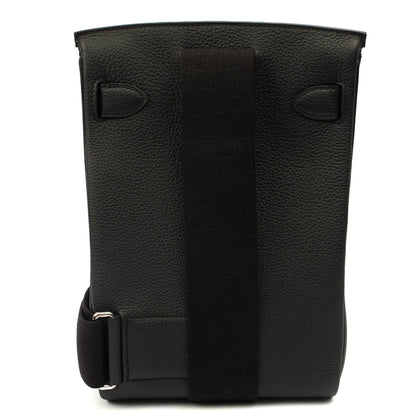 Hermes Cross Body Hac a Dos PM in Black, Togo Leather — Alternate View 15