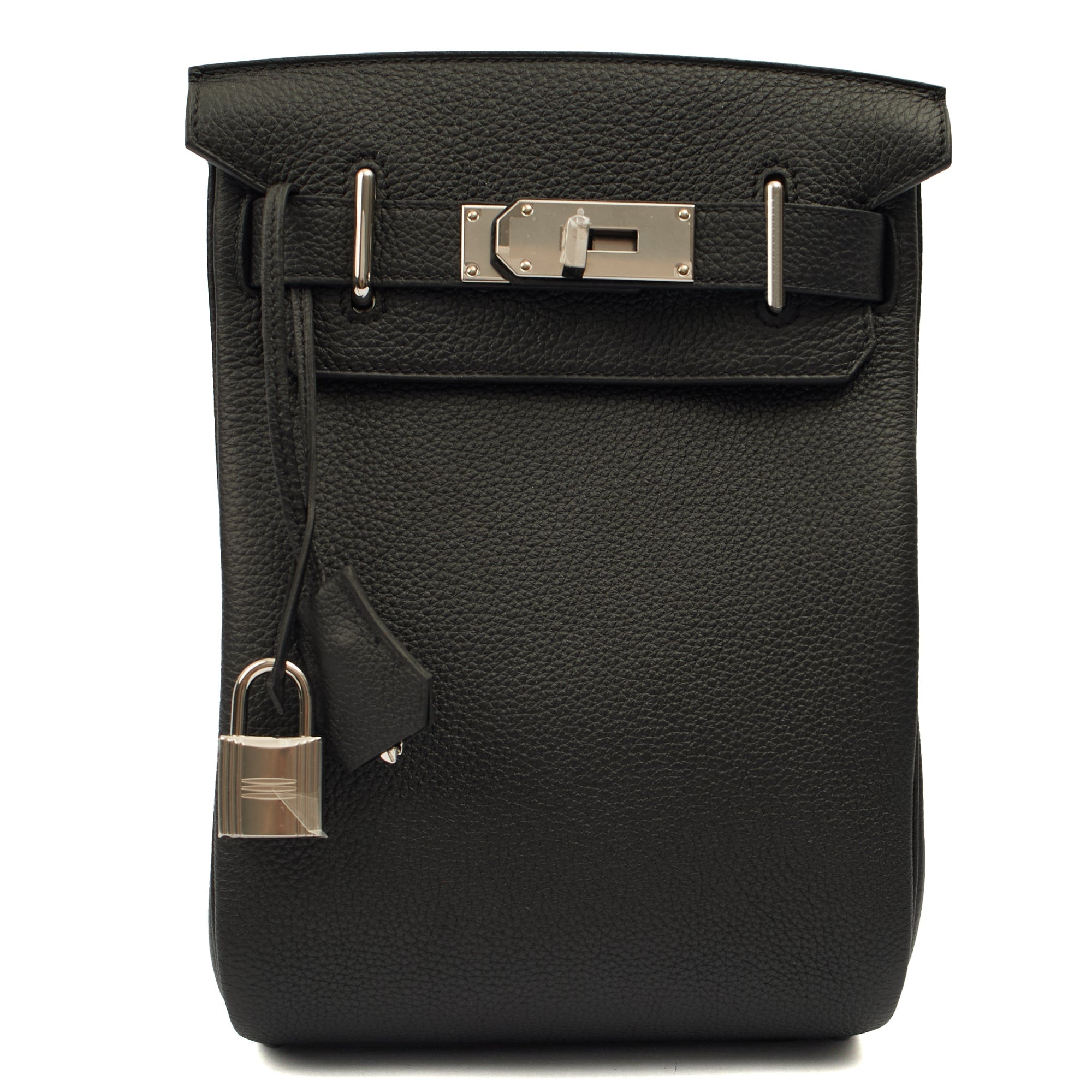 Hermes Cross Body Hac a Dos PM in Black, Togo Leather — Alternate View 25