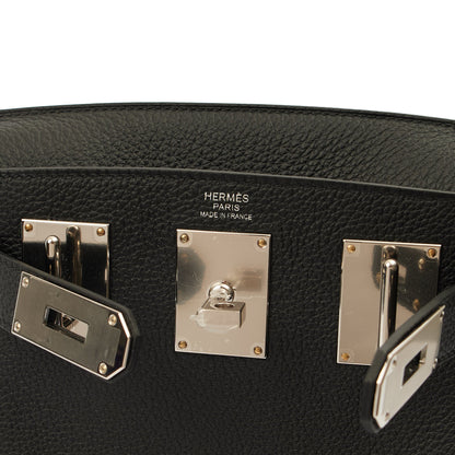 Hermes Cross Body Hac a Dos PM in Black, Togo Leather — Alternate View 10