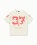 PLAYERS ONLY DISTRESSED 97 JERSEY TEE — Small — Front View