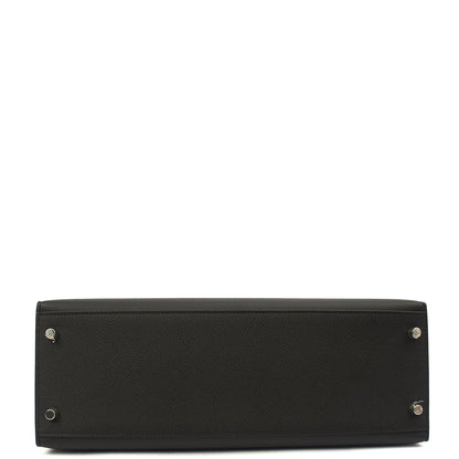 Hermes Top Handle Kelly 32 in Black, Epsom Leather — Alternate View 32