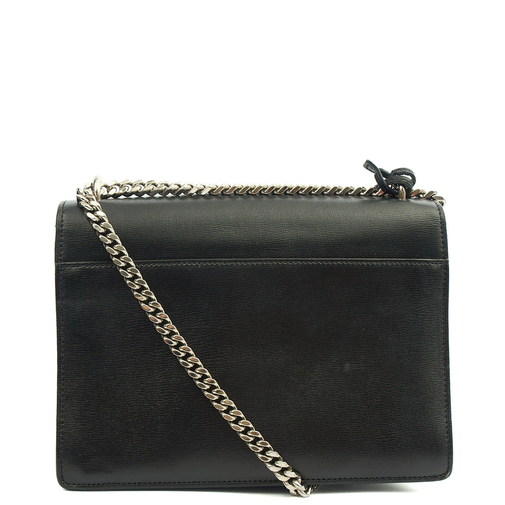 Saint Laurent Cross Body Sunset - Medium in Black, Leather — Top View
