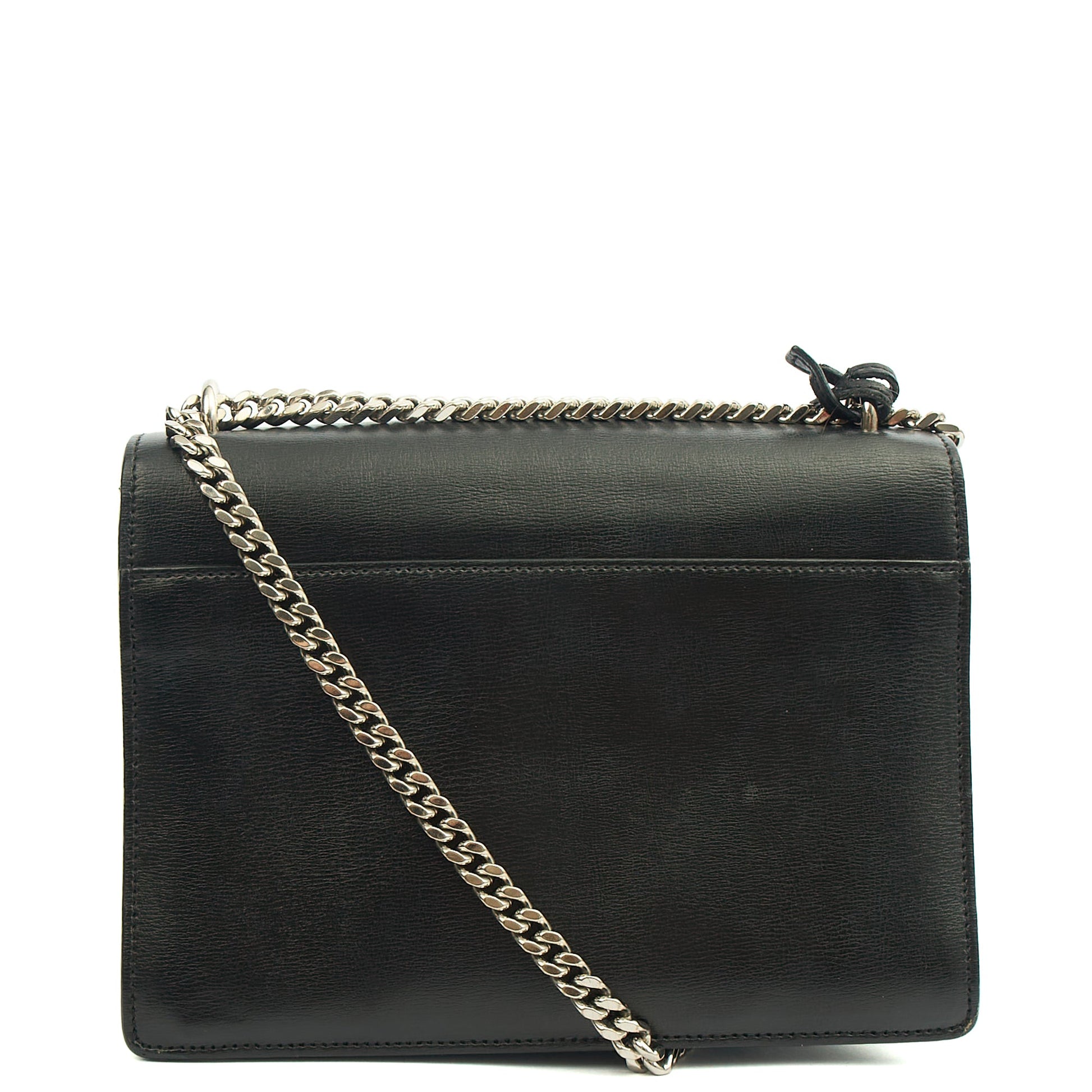 Saint Laurent Cross Body Sunset - Medium in Black, Leather — Top View