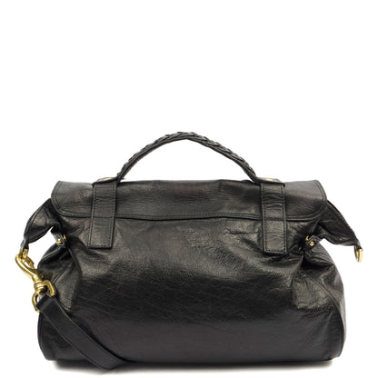 Mulberry Satchel Alexa in Black, Leather — Alternate View 15