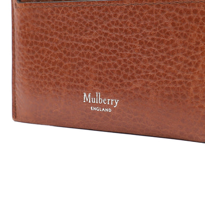 Mulberry Card Holder Card Holder in Oak, Leather — Detail View