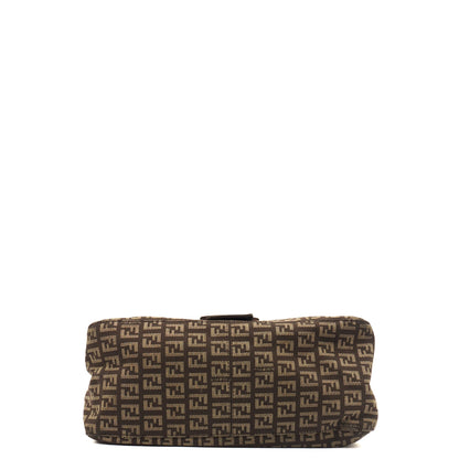 Fendi Shoulder Bag Mama in Zucca FF, Canvas — Lifestyle View