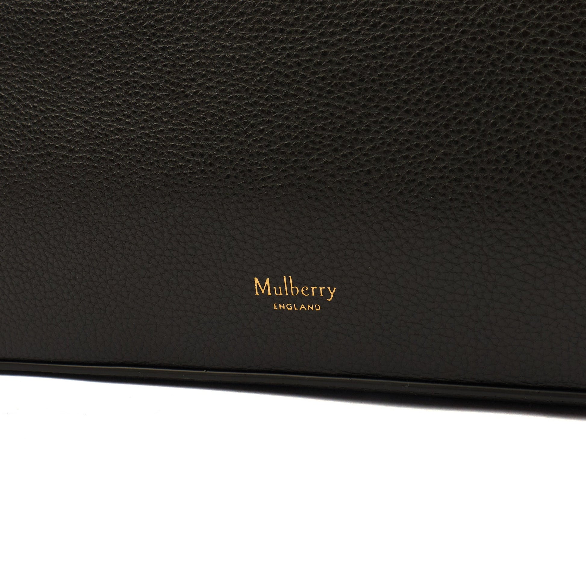 Mulberry Tote Seaton in Black, Leather — Alternate View 7