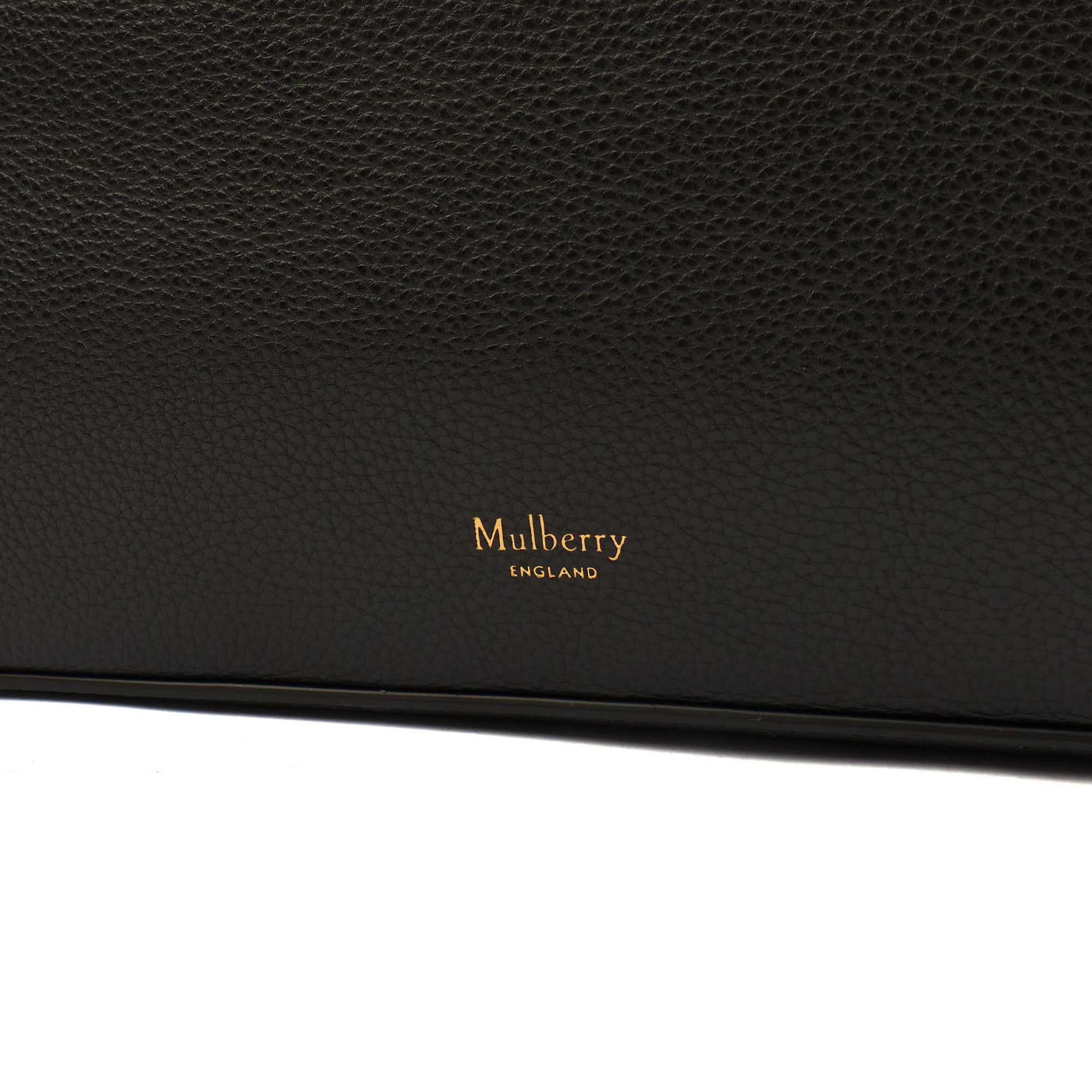 Mulberry Tote Seaton in Black, Leather — Alternate View 7