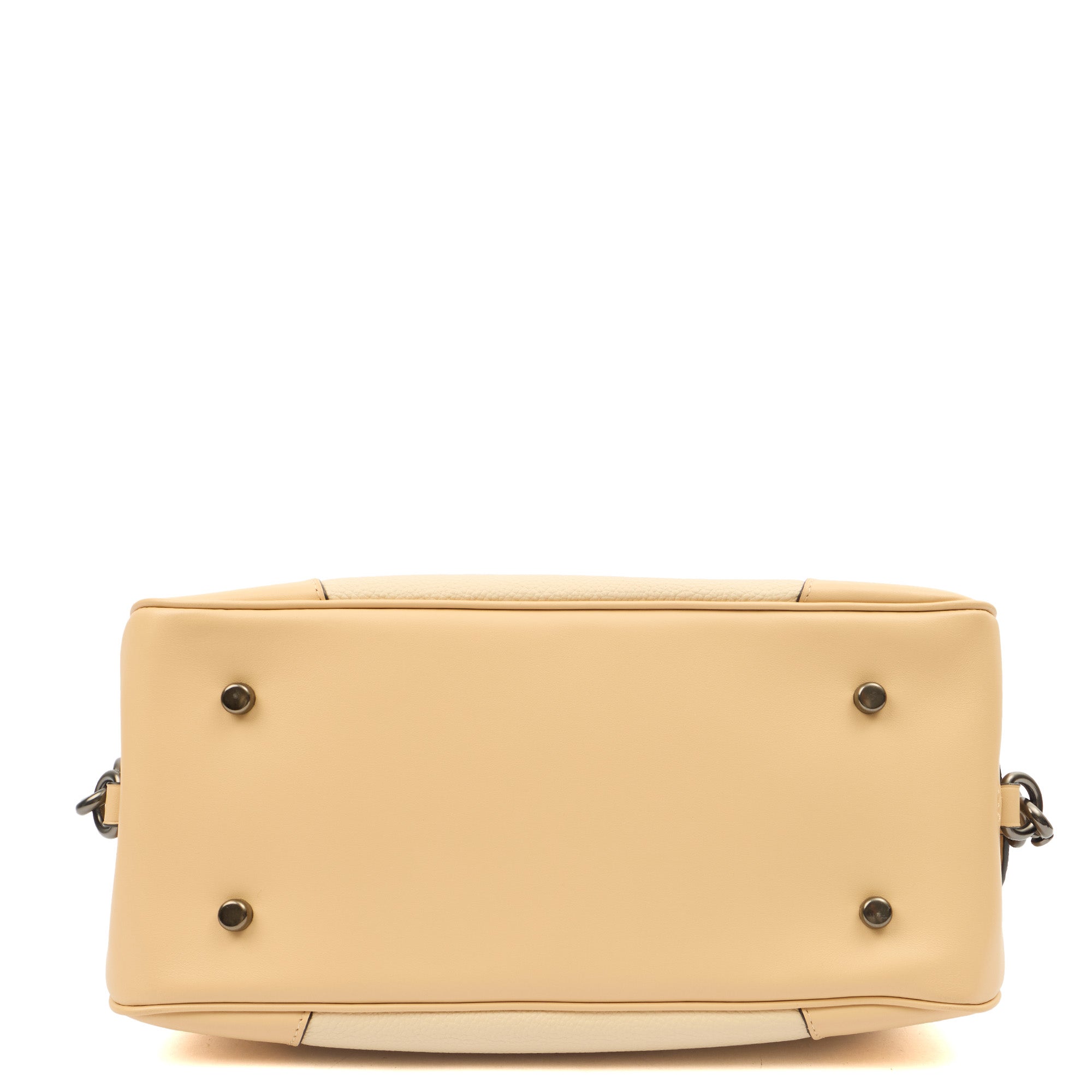 Coach Tote Lane in Neutral, Leather — Detail View