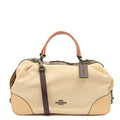 Coach Tote Lane in Neutral, Leather — Front View