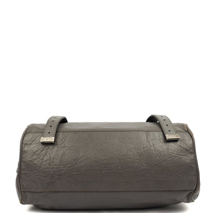 Mulberry Satchel Alexa in Foggy Grey, Leather — Alternate View 11