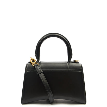 Balenciaga Top Handle Hourglass Top Handle Small in Black, Veau (Calfskin) — Alternate View 15
