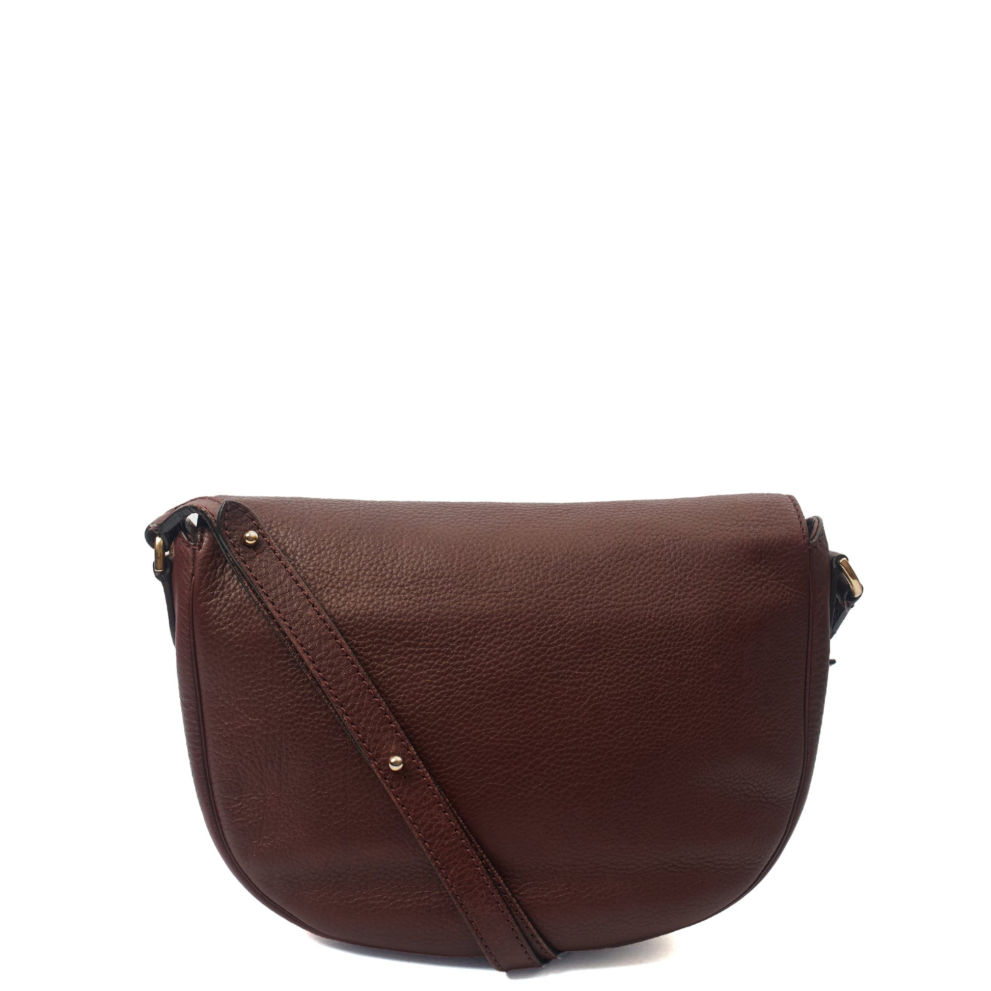 Mulberry Satchel Tessie Satchel in Oxblood, Calfskin Leather — Alternate View 9