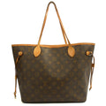 Louis Vuitton Tote Neverfull MM in Monogram, Canvas — Front View