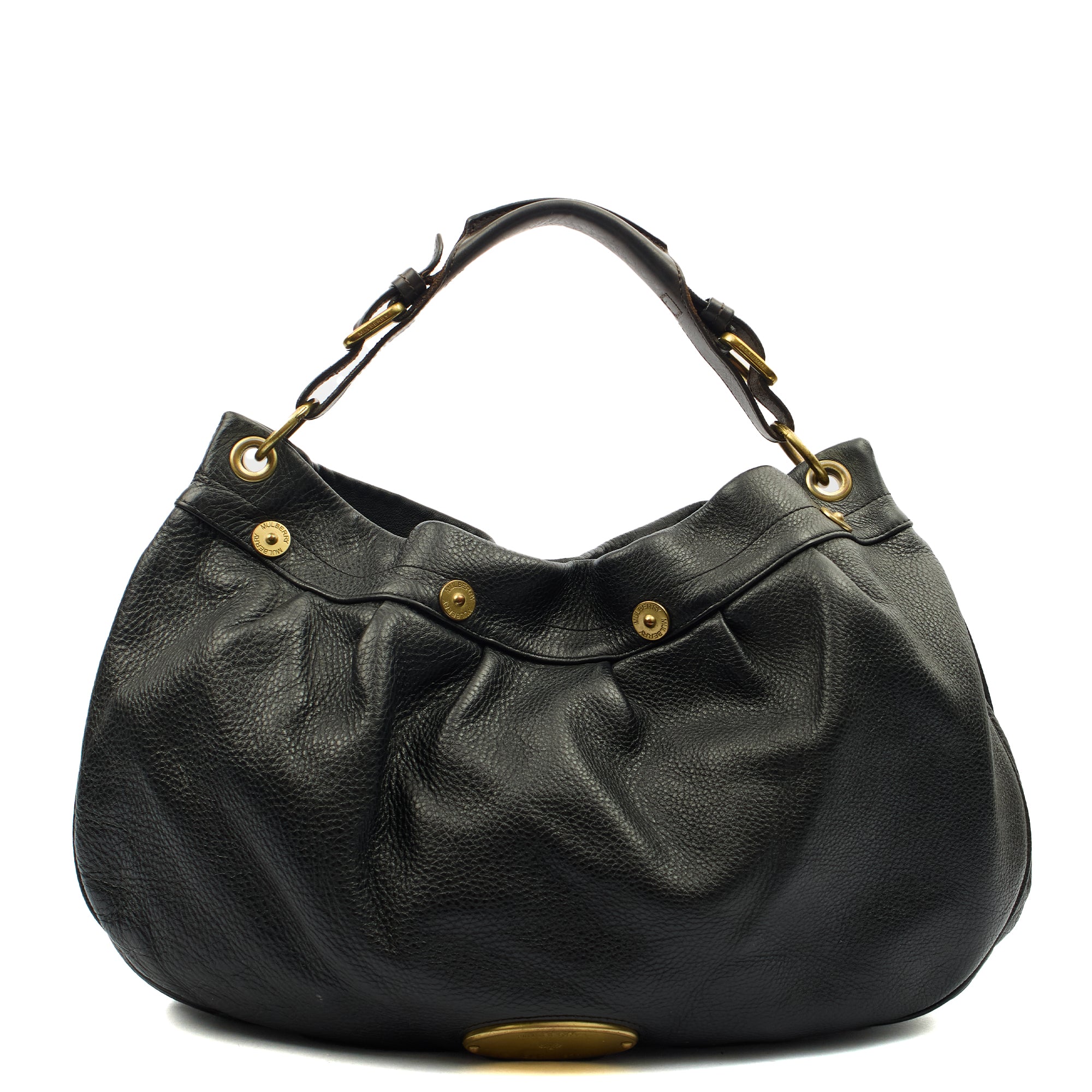 Mulberry Tote Mitzy Tote in Black, Calfskin Leather — Alternate View 13
