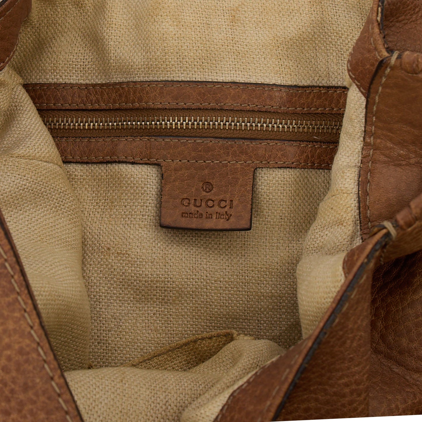Gucci Shoulder Bag Jackie Hobo in Brown, Leather — Alternate View 7