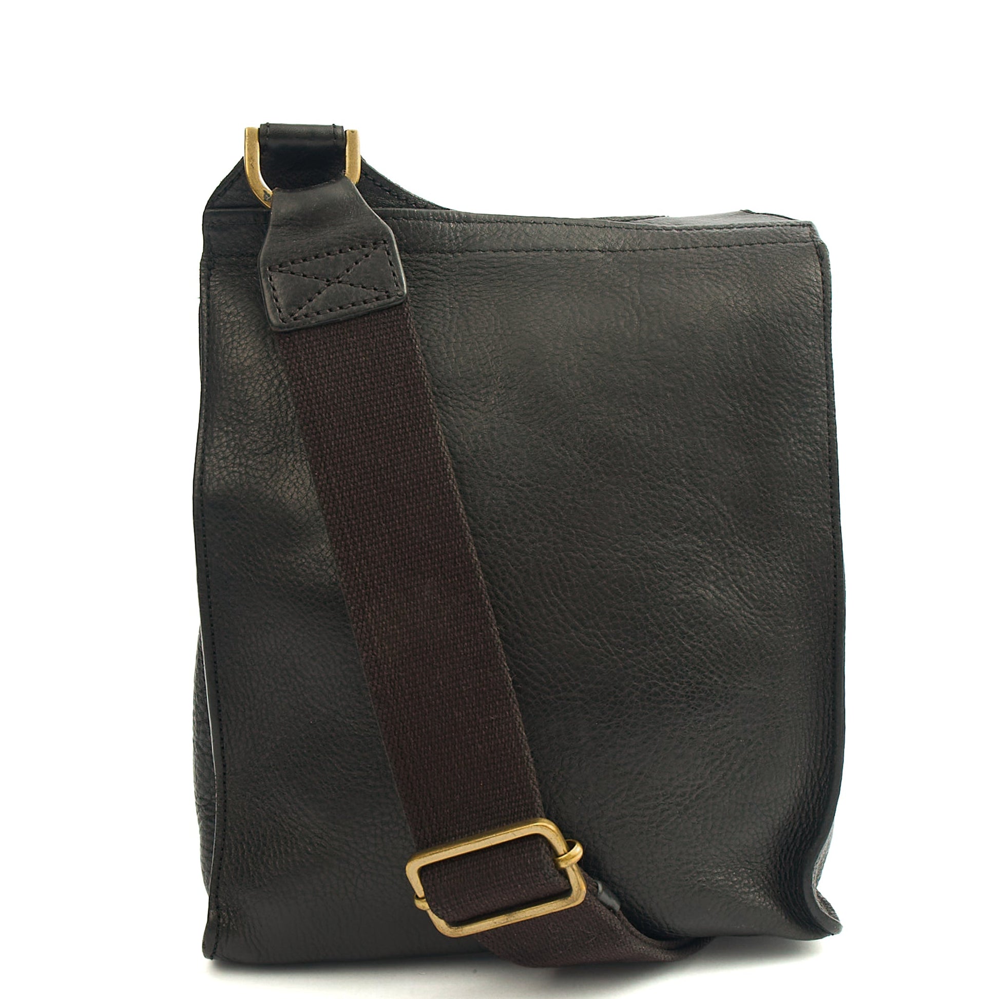 Mulberry Cross Body Antony in Black, Calfskin Leather — Back View