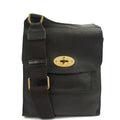 Mulberry Cross Body Antony in Black, Calfskin Leather — Front View