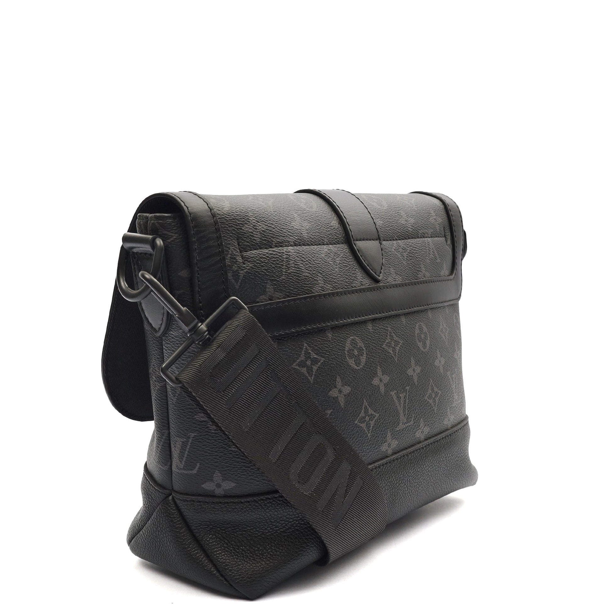Louis Vuitton Satchel Saumur 35 in Monogram Eclipse, Canvas — Alternate View 9