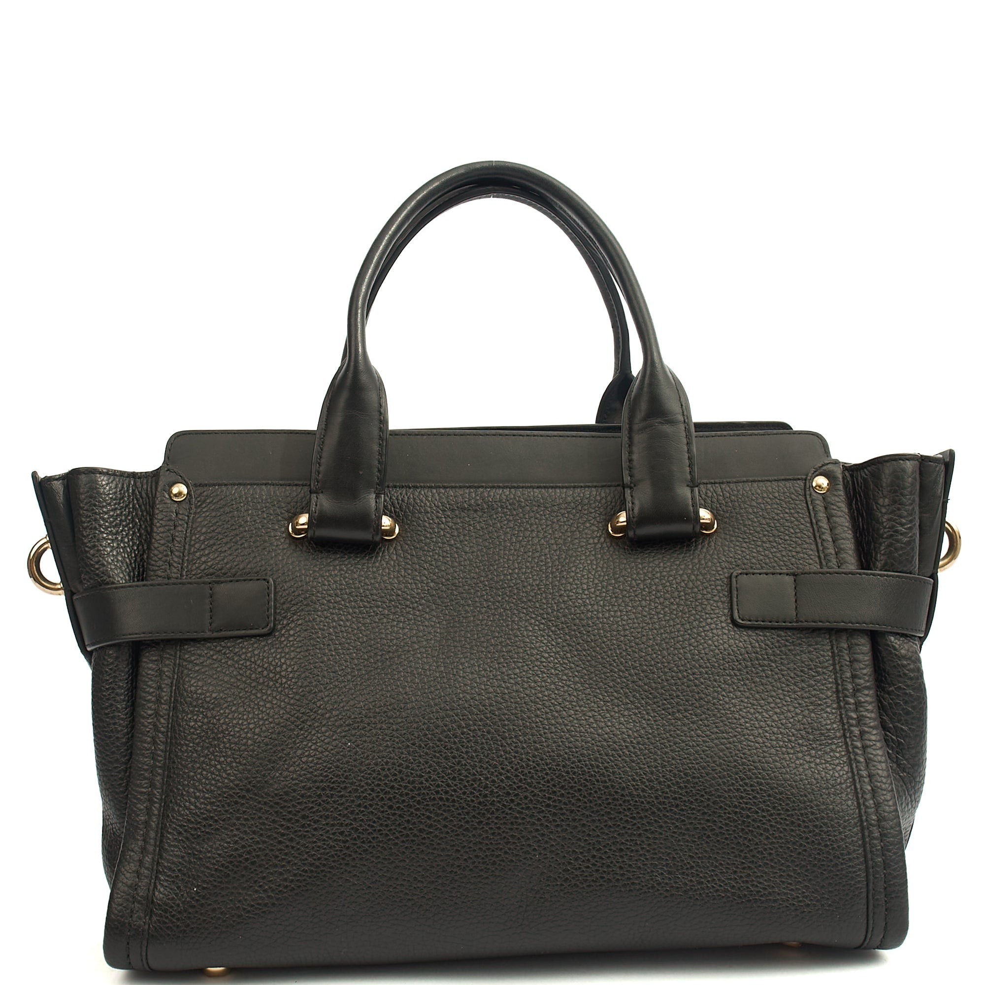 Coach Tote Swagger in Black, Leather — Alternate View 15