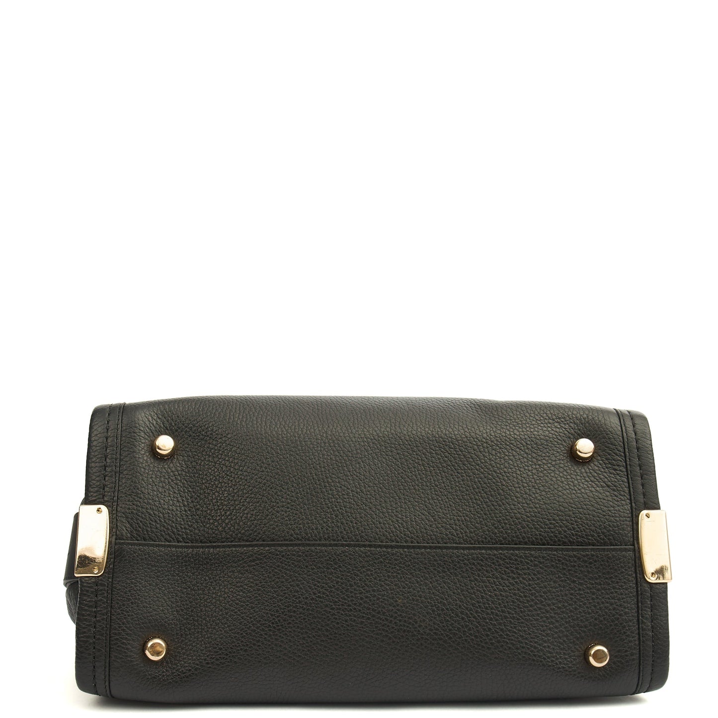 Coach Tote Swagger in Black, Leather — Top View