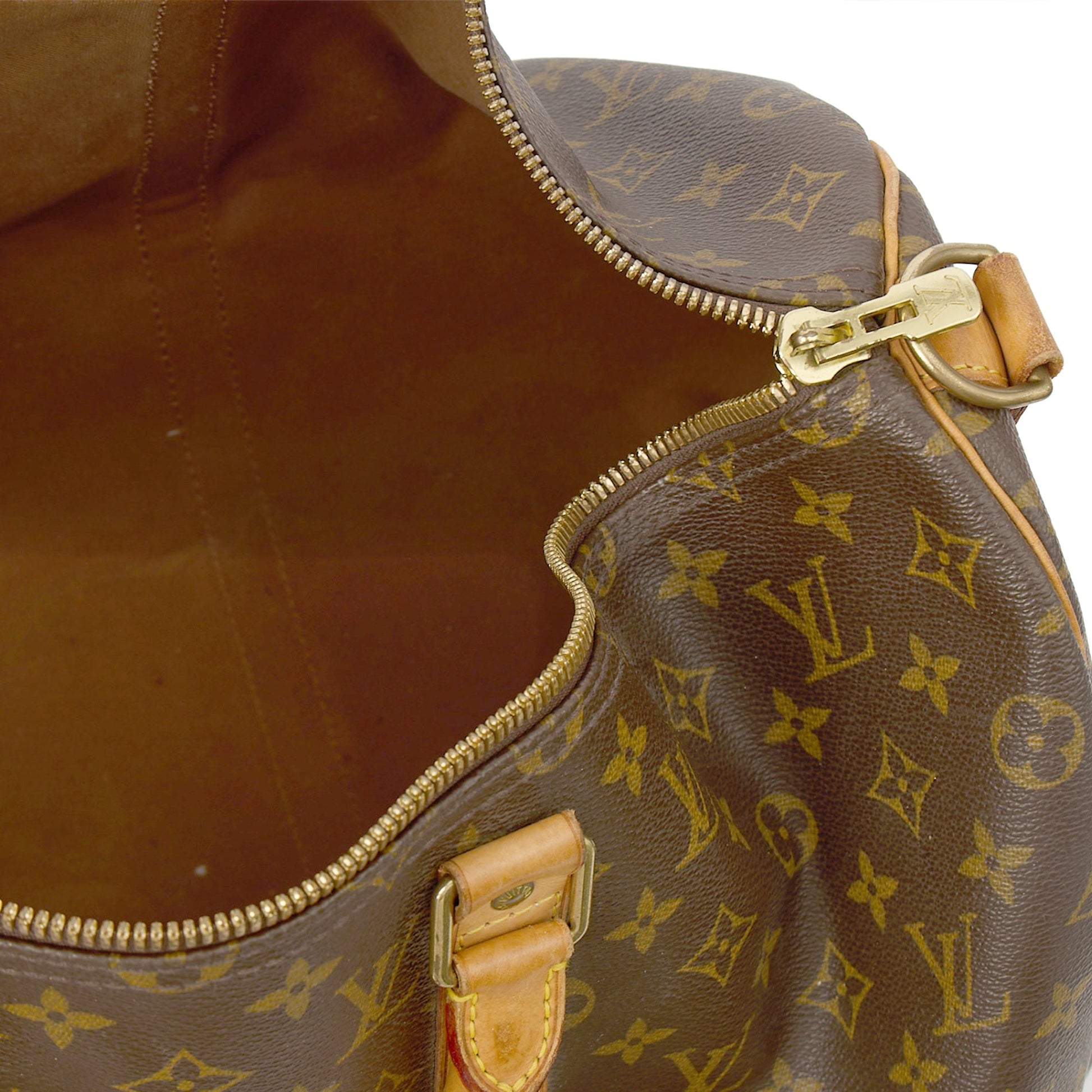 Louis Vuitton Tote Keepall 50 Bandouliere in Monogram, Canvas — Alternate View 7