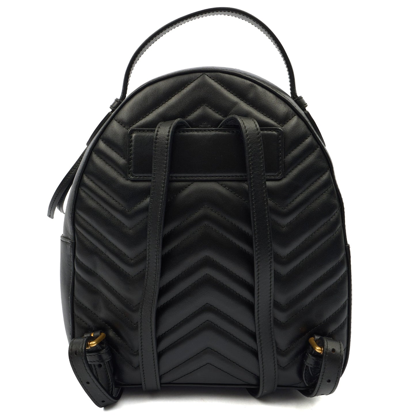 Gucci Backpack Marmont Backpack in Black, Leather — Alternate View 15