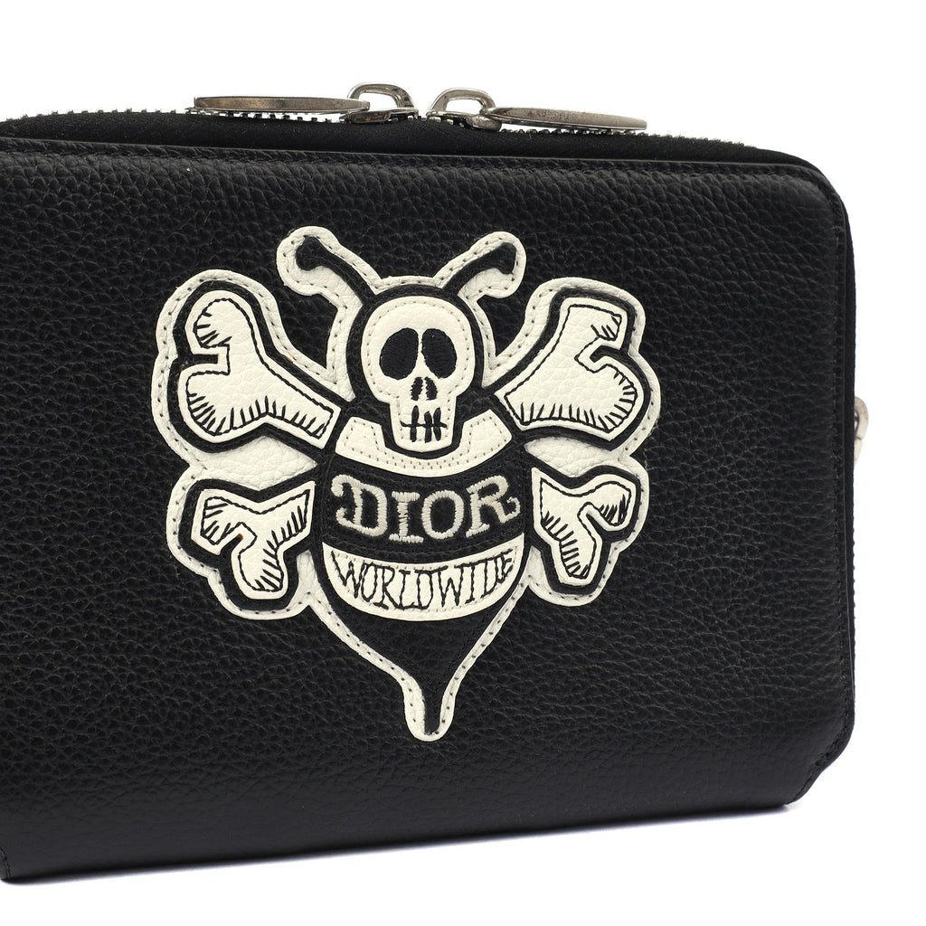 Christian Dior Cross Body Shoulder Bag in Black, Leather — Alternate View 13