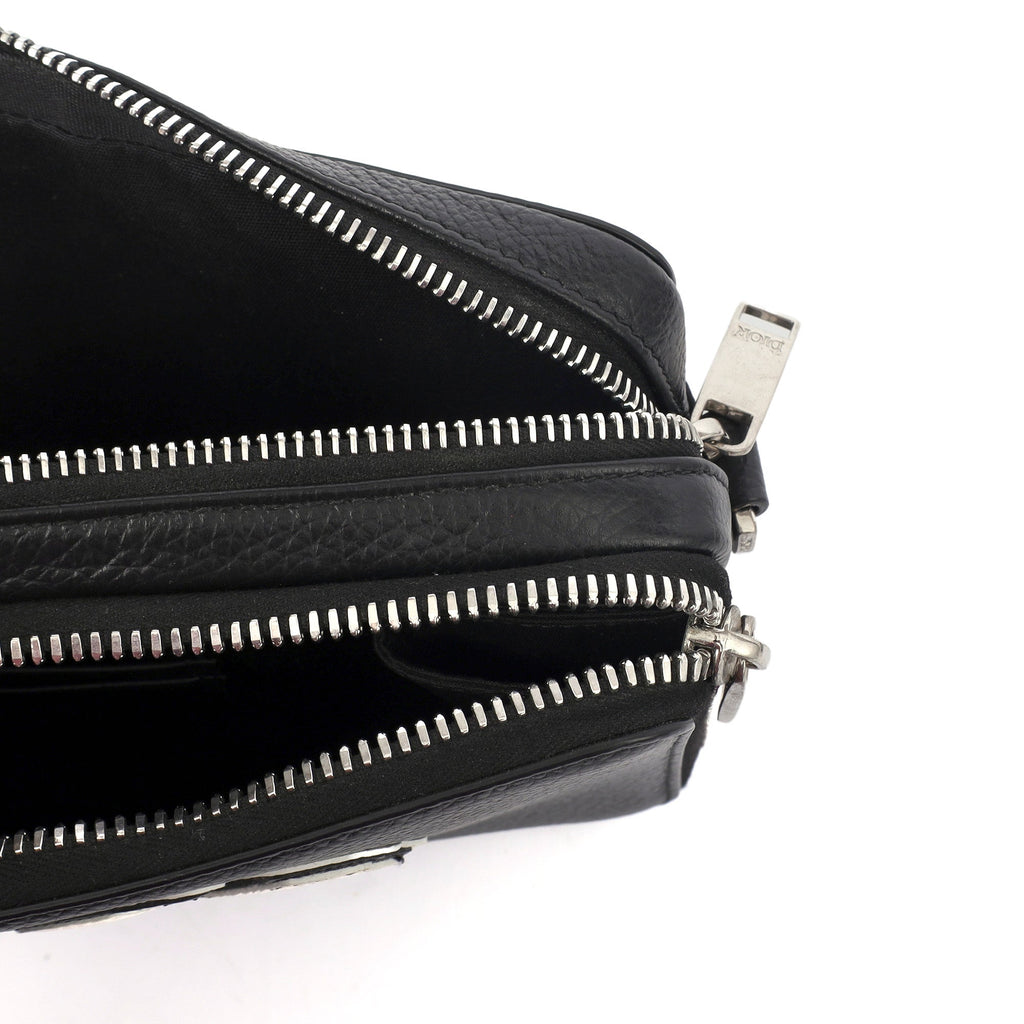 Christian Dior Cross Body Shoulder Bag in Black, Leather — Alternate View 14