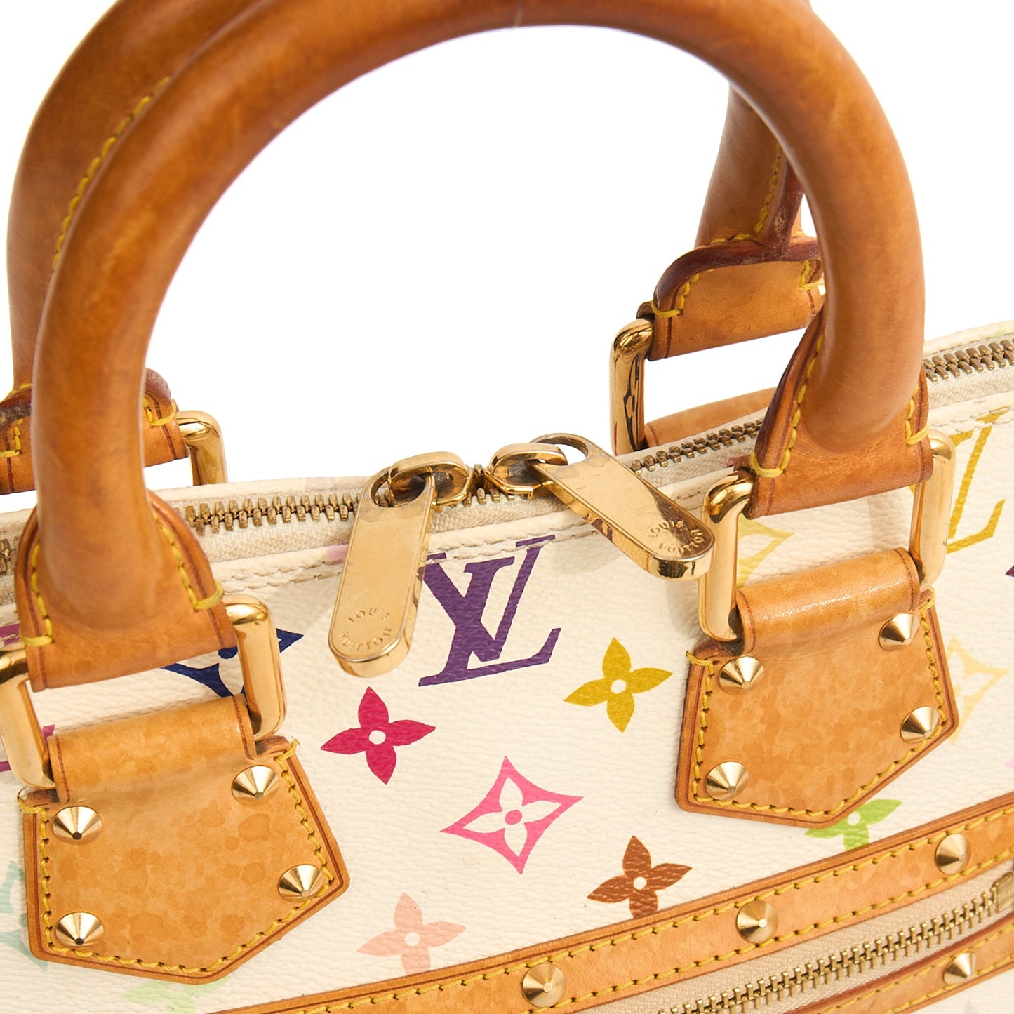 Louis Vuitton Tote Alma PM in Multicolor Monogram, Canvas — Alternate View 18