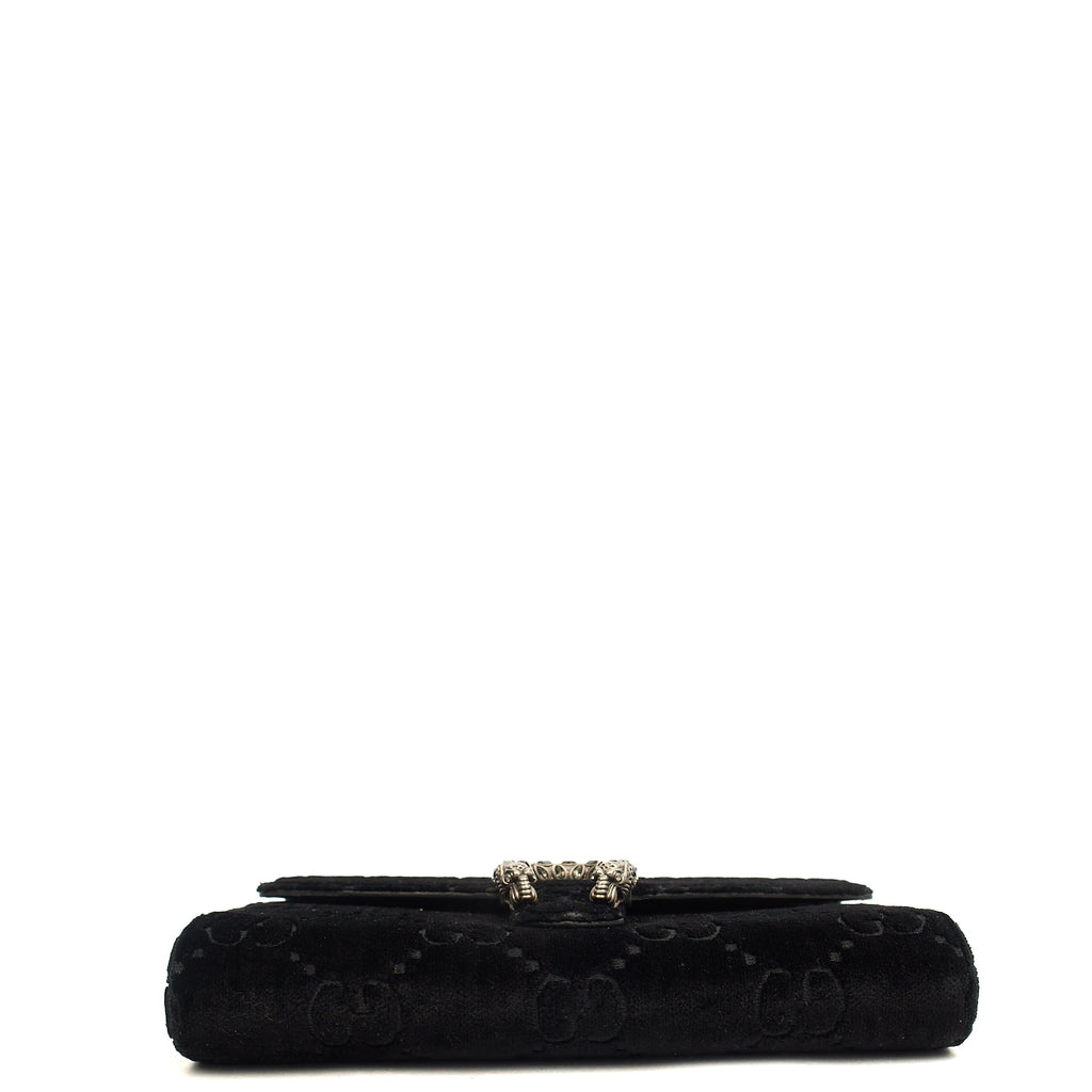 Gucci Cross Body Dionysus Chain Wallet in Black, Leather — Alternate View 18