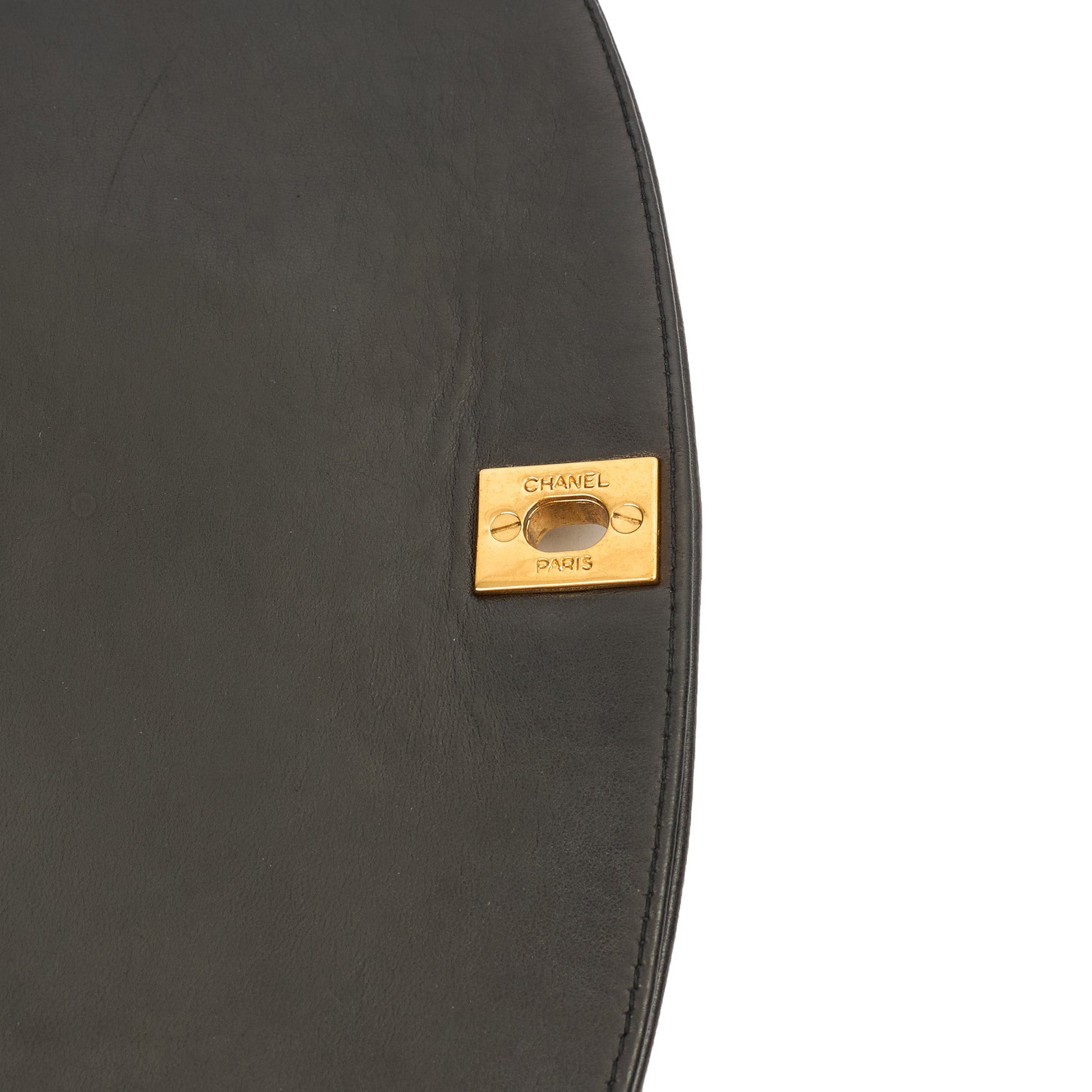 Chanel Shoulder Bag Diana - Medium in Black, Lambskin Leather — Alternate View 7